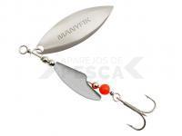 Cucharilla giratoria Manyfik MOBBY V-2 3g - VS02 Silver/Silver