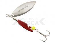 Cucharilla giratoria Manyfik MOBBY V-2 3g - VS05 Silver/Red