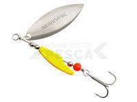 Cucharilla giratoria Manyfik MOBBY V-2 3g - VS06 Silver/Fluo