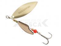 Cucharilla giratoria Manyfik MOBBY V-3 5g - VG03 Gold/Gold