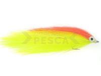 Mosca del lucio Pike Fly - Hot Yellow nr 4/0