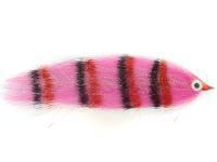 Mosca del lucio Pike Fly - Pink Stripes nr 4/0