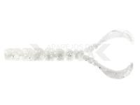 Vinilos Mustad AJI Worm Chiki-Chiki 1.7" 4.3cm - Clear Silver Glitter