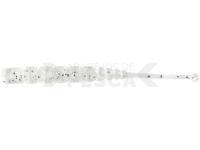 Vinilos Mustad AJI Worm Plu-Plu 2" 5cm - Clear Silver Glitter