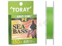 Trenzado Toray Salt Line Sea Bass F4 150m #1.0
