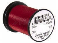 Semperfli Classic Waxed Thread 12/0 240 Yards - Red
