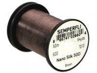 Thread Semperfli Nano Silk 50D 12/0 50m 54yds - Brown
