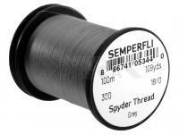 Semperfli Spyder Thread 18/0 100m 109yds 30D - Grey