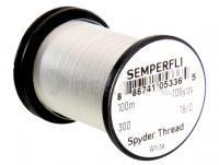 Semperfli Spyder Thread 18/0 100m 109yds 30D - White