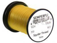 Semperfli Spyder Thread 18/0 100m 109yds 30D - Yellow