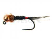 Jig Nymph Partridge/Red Holo Tag - no. 12