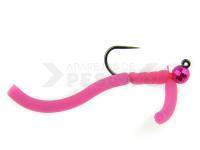 Squirmy Jig Nymph Pink - no. 10