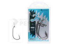 Anzuelos Mikado Jaws Offset with Spring - #2/0