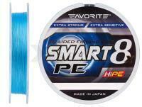 Trenzado Favorite Smart PE 8x 150m (sky blue) - #1.2/0.187mm 20lb/9.5kg