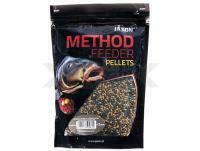 Pellet Jaxon Method Feeder 500g 2mm - BANANA/VANILLA/CHOCOLATE