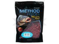 Pellet Ready Jaxon Method Feeder 500g 2mm - Bloodworm