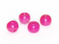 Pink painted beads 3,3mm