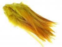 Rooster Saddle Feather - Copper Olive