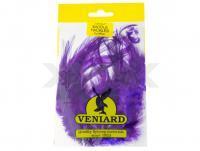 Veniard Loose Cock Saddle Hackle Large 2 gram - Purple