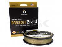 Trenzado Cortland Master Braid 150 yds Bronze 5lb | .004 in | .102 mm