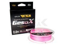 Trenzado YGK Galis GesoX WX8 | Pink | 160m | #0.8 | 5.5kg