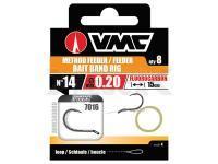 Leader VMC Fluorocarbon Method Feeder Bait Band Rig 7016 | 15cm | 8pcs | #14 | 0.20mm