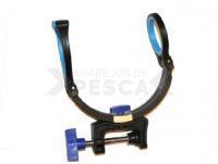 Safety lock rod rest - boat version