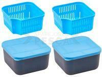 Pellet soaking containers with strainers - 128B