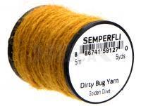 Semperfli Dirty Bug Yarn 5m 5yds - Golden Olive