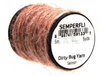 Semperfli Dirty Bug Yarn 5m 5yds - Salmon