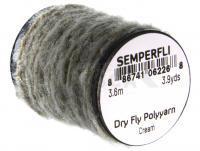 Semperfli Dry Fly Polyyarn 3.6m 3.9yds - Cream