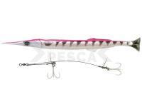 Savage Gear Señuelo blando 3D Line Thru Needlefish Pulse Tail 30cm 66g - Pink Barracuda