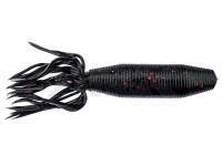 Vinilo Baitsfishing BBS Fat Anemone 4 inch | 102 mm - Black Red Gliter