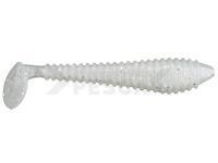 Vinilo Baitsfishing BBS Swim Vibrator 3.75 inch | 95 mm | Fish Shad Scent - White Pearl Silver