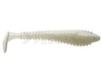 Vinilo Baitsfishing BBS Swim Vibrator 3.75 inch | 95 mm | Fish Shad Scent - White Pearl