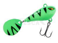 Señuelo Balzer Colonel Spin Buddy Evil Eye Plastic Body 12g 40mm - Green Fire Tiger UV