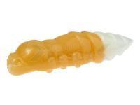 Vinilo FishUp Pupa Garlic Trout Series 1.2 inch | 32mm - 134 Cheese / White