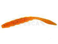 Vinilo FishUp Scaly Fat 4.3 inch | 112 mm | 8pcs - 049 Orange Pumpkin / Black