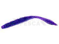 Vinilo FishUp Scaly Fat 4.3 inch | 112 mm | 8pcs - 060 Dark Violet / Peacock & Silver