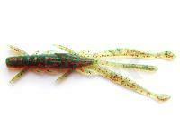 Vinilo FishUp Shrimp 3 inch | 77 mm - 019 Motor Oil/Red