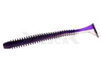 Señuelo blando Flagman Mystic Fish 4 inch | 100 mm - Violet/ Pearl White