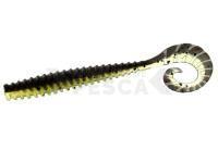 Señuelo blando Flagman Striker 2.5 inch | 62mm - Black / Chartreuse