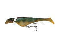Señuelo Headbanger Shad 11 cm Suspending - Motoroil/green