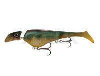 Señuelo Headbanger Shad 22cm Suspending - Motoroil/green