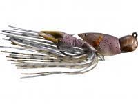 Señuelo Live Target Hollow Body Craw Jig 4.5cm 14g - Grey/Brown