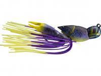 Señuelo Live Target Hollow Body Craw Jig 4.5cm 14g - Junebug/Chartreuse