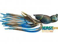 Señuelo Live Target Hollow Body Craw Jig 4.5cm 14g - Mud/Blue