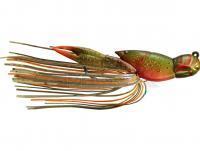 Señuelo Live Target Hollow Body Craw Jig 4.5cm 14g - Olive/Orange