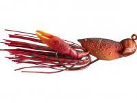 Señuelo Live Target Hollow Body Craw Jig 4.5cm 14g - Red