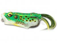 Señuelo Live Target Hollow Body Frog Popper 5cm 10.5g - Floroscent Green/Yellow